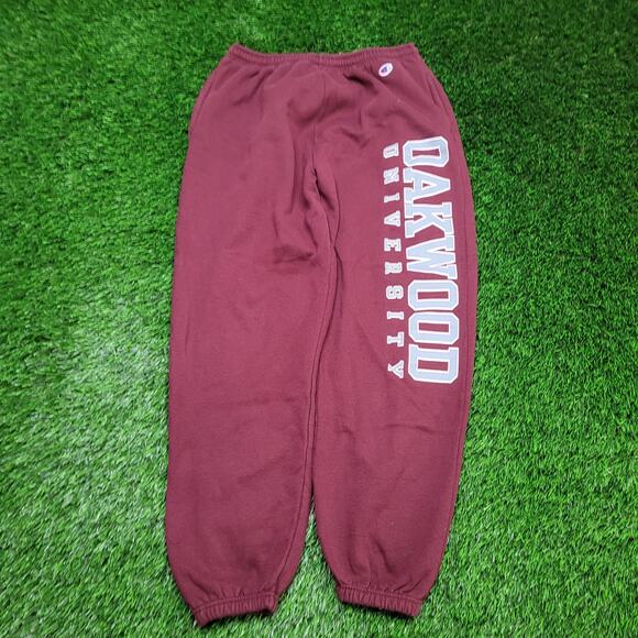 Vintage Y2K Champion HBCU Oakwood University Sweatpants Mens Medium - Picture 1 of 15